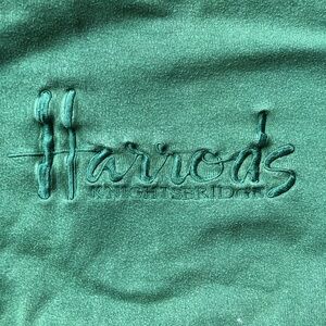 Harrods - Vintage Harrods Sweater, Green, made in England